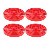 Milisten 4 Pièces Support Plastique pour Filtre Aquarium Plaques de Séparation à Grille du Bruit et Contrôle du Flux Eau pour Filtration Silencieuse