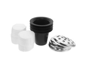 Milisten 4 Pièces Support pour Bouquet de Fleurs Funéraires en Plastique Forme Lotus, Installation Facile, Usage Polyvalent pour Décoration de Tombeaux et Événements Festifs