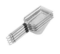 Milisten 4 Pièces Tamis de Jardin avec Poignée INOX Mailles pour Compost Sable et Terre Outil Polyvalent pour Jardinage et Horticulture