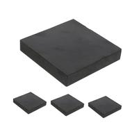 Milisten 4 Pièces Tapis Vibration Caoutchouc Épais pour Tapis de Course Batterie et Machine à Coudre Coussins Isolants Durables pour Bruit et Protection