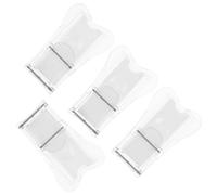 Milisten 4 Pièces Transparent Sliding Door Child Safety Locks Window Opening Control Device For Security In Bedrooms Playrooms Cabinets