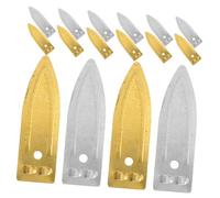 Milisten 40 Pièces Bande d'électrode de Zinc de cuivre Anode de Zinc Anode pour galvanoplastie Anode en cuivre et Zinc Anode pour zingage Anode en métal