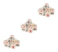 Milisten 45 pièces Dés de Poker Acrylique Dés Carrés Couleur Jeu Portable pour et