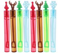 Milisten 48 Pièces Baguette à Bulles Portable à Bulles Mini Tube pour Fêtes Anniversaire et Mariages Création de Colorées pour Événements Plein Air Amusement