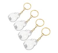 Milisten 4pièces Boîte Souvenir Poils Animaux Transparente pour Amoureux des Chiens Garde Poils De Chien Sécurité Ornement Commémoratif Compact