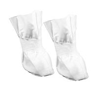 Milisten 4pièces Bottes Jetables pour Chiens Couvre-Pattes Ajustables pour Extérieur Anti-dérapantes Et Imperméables