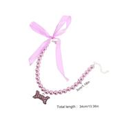 Milisten 4pièces Colliers pour Petits avec Breloque Os Accessoire Ajustable pour Événements Festifs Et Usage Quotidien