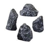 Milisten 4pièces Décoration De Jardin Pierre Miniature Ornements De Micro Paysage Faux Rocaille pour Bonsai Et Accessoires De Table De Thé