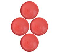 Milisten 4pièces Lot de Plateaux Alimentation pour Volailles Plastique Assiettes De Démarrage pour Poulets Poussins Canetons