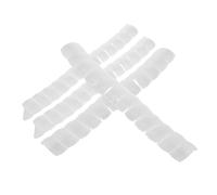 Milisten 4pièces Protection Arbre Spirale Plastique Enveloppe De Tronc pour Jeunes Arbres Tube Protecteur Écorce Cerfs Et Rongeurs