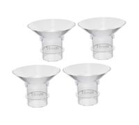 Milisten 4pièces Tire-lait Inserts De Bride Réutilisables De Remplacement Pour Pompe Inserts Portables Pratiques Pour Tire-lait