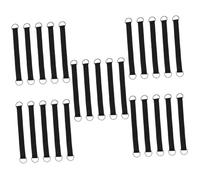 Milisten 5 Ensembles Sangles De Suspension pour Balançoires De Mousquetons Acier Inoxydable Accessoires pour Hamacs Activités Extérieures Robustes Durables pour Camping 5 Pièces * 5