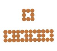 Milisten 5 Ensembles sous Liège pour Pots De Fleurs De Protection pour Plantes Accessoires De Jardin Antidérapants Imperméables 8 Pièces * 5