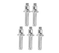 Milisten 5 Pièces Alpenstock Accessoires Embouts en Acier pour Bâtons De Marche Embouts De Canne Embout De Bâtons De Trekking Pointe De Remplacement De De Ski Pointe De Bâtons De