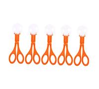 Milisten 5 pièces Clips de Capture Dinsectes Extérieurs pour Garçon Fille Outils de Préhension Forme de Ciseaux Couleur Orange Dobservation et Apprentissage Naturel