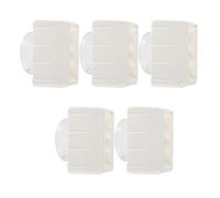 Milisten 5 Pièces Connecteurs De Coin De Parc Accessoires Porte Bébé Connecteurs De Parc en Plastique White