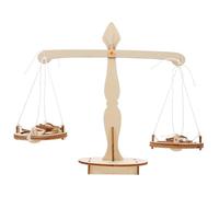 Milisten 5 Pièces DIY Balance Modèle Balance pour Enfants Kits D'Expériences Scientifiques Jouets Scientifiques Enfants Kits d'apprentissage DIY D'Équilibre Mathématique