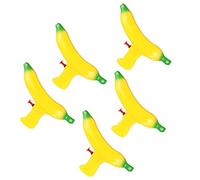 Milisten 5 pièces Jouets Arroseurs Banane Couleur Vive pour Garçon Fille Jeux Dété Extérieur Interactifs Accessoires de Plage et Fête Piscine Jouets Deau Ludiques pour Garçons et Filles