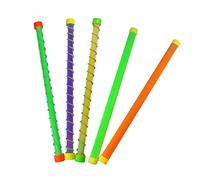 Milisten 5 Pièces Jouets de de Son Tubulaire de Tube de gémissement Jouets de bruitiers Tube sonore de bruiteur de Tube de gémissement sonore Plastique