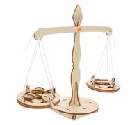 Milisten 5 Pièces Kit Science DIY Balance Mathématique pour Garçon Fille Éducatif Expérimentation Scientifique Montage Manuel pour Projets Scolaires et Découverte Stem
