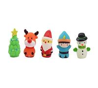 Milisten 5 pièces Marionnettes à Doigts Mignonnes pour Garçon Fille Lot de Jouets Interactifs Souple Éducatif et Créatif pour Jeux Déveil Maternelle pour Histoires et Relations Parents