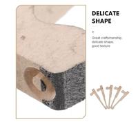 Milisten 5 Pièces Piano Jack Replacement Wooden Top Rod For Vertical Piano Components Action Mechanism Repair Tool