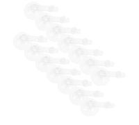 Milisten 50 pièces Adaptateurs de Gonflage pour Pompes à Air Embouts Universels pour Jouets Gonflables et Matelas Pratiques et Faciles à Utiliser avec Couvercle Étanche Compatible Plupart