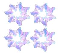 Milisten 50 Pièces Décoratifs Plastique pour Remplacement Piquets Solaires de Jardin Figurines pour Embellissement de Borne Lumineuse Extérieure Accessoires Résistants Aux Intempéries