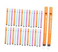 Milisten 50 pièces Lot de Sifflets Oiseaux Miniatures Musical Garçon Fille Appeau Lark Whistle Sécurisé et Flûte Ludique pour Développement Auditif et Coordination Couleur Aléatoire