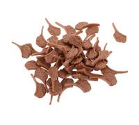 Milisten 50 Pièces Miniature Fake Steak Props for Kitchen Decoration Realistic Artificial Meat Blocks for DIY Craft Projects and Scene Displays