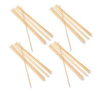 Milisten 50pièces Baguettes de Contrôle pour Marionnettes Bois Tiges de Manipulation pour Bras de Marionnettes Outil de Théâtre Ombres Chinois