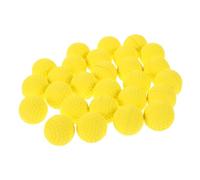 Milisten 50pièces Balle De Golf Souple Mousse Eva Jaune Balles Rebondissantes pour Garçon Fille Et Adultes Jouets Entraînement Lancer pour Intérieur Et Extérieur