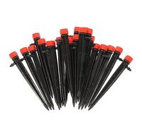 Milisten 50pièces Buse Arrosage à Pointe Réglable avec Goutteurs Intégrés pour Pots Bacs Et Jardins Paysagers Irrigation pour Basse Pression