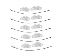 Milisten 5Ensembles Kit Ancrage de Basculement de Dispositifs pour Animaux Sangles pour Bibliothèques Armoires Lourds