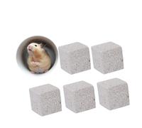 Milisten 5pièces Jouets à Mâcher Minéraux Et Calcium pour Hamster Rat Chinchilla Lapin Dents à Mâcher pour Absorption De Nutriments