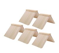 Milisten 5pièces Perchoir pour Pigeons Supports De Naturels pour Oiseaux Stable Et Sécurisé pour Aménager Un Espace De Jeu pour Vos Animaux De Compagnie