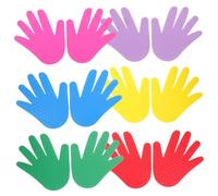 Milisten 6 Paires Marqueurs Sensoriels pour Activité Motrice Garçon Fille Tapis Éducatif Extérieur Coordination Équilibre et Apprentissage Tactile