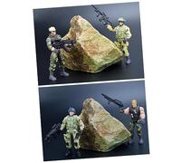 Milisten 6 pièces Figurines Militaires Jouets Spéciaux pour Garçon Fille Modèles Interactifs de Forces Spéciales Accessoire Pratique pour Garçons et Filles