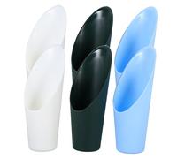 Milisten 6 pièces Kit Pelle à Sol pour Outils de Jardinage Portables Plastique Scoop pour Plantation de Plantes Support Optimal pour