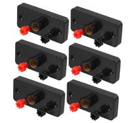 Milisten 6 pièces Kit pour Expériences de Circuits Électriques Laboratoire Base à Vis pour Éducation Physique et Science
