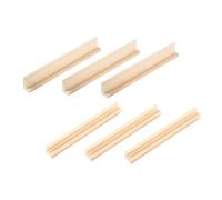 Milisten 6 Pièces Supports Bois pour Domino Racks Organisateurs pour Jeux de Société et DIY