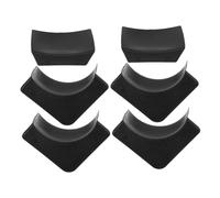 Milisten 6 Poches De Billard Mini en Plastique Noir pour Table De Billard Enfants Accessoires De Pool pour Jeux À Domicile avec De Rangement Pratique