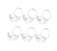 Milisten 6pièces Boîte De Rangement Pour Sucettes Étuis Transparents Pour Tétines Nourrisson Boîte Emballage Pour Protéger Les Sucettes