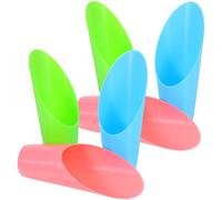 Milisten 6pièces Pelles à Terreau Plastique pour Plantes Succulentes Mini Outils De Jardinage pour Rempotage De Plantes Intérieur Et Micro-paysages