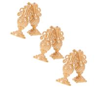 Milisten 6pièces Vase Miniature Forme De Bouteille Lot de Décoratifs pour Maison De Poupée Centre De Table De Fête Décoration Intérieur Miniature
