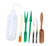 Milisten 7 pièces Kit Jardinage avec Distributeur Eau Outils de Plantation et Transplantation pour Balcon et Jardin Accessoire Jardinage Pro avec Brosse Douce et Pelle