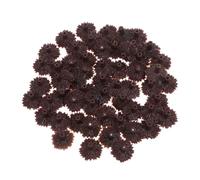 Milisten 70 Pièces Miniature Tree Bases for Diorama Plastic Craft Tree Stands for Model Railroad Scenery and Micro Landscape DIY