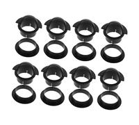 Milisten 8 Ensembles Table Soccer Replacement Entry Dishes Plastic Foosball Table Parts for Accurate Goal Detection and Easy Cleaning for Desk Football Games