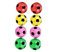 Milisten 8 Pièces Ballons de Football Garçon Fille Jouets de Soccer Gonflables Colorés pour Activités Intérieures et Extérieures Couleur Aléatoire