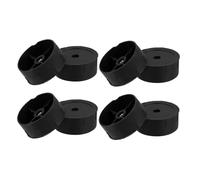 Milisten 8 Pièces Bouchons de Remplacement Noirs pour Poteaux de Griffoir à Chat DIY Accessoires pour Réparation Stabilité Renforcée et Extension Durée de Vie